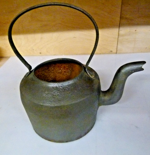 Planter cast iron kettle cws - cast,