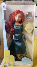 Disney Store Classic Brave Merida Doll With Pendant 