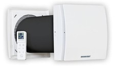 Brookvent Aircycle ONE+ 150 – Single Room Heat Recovery Ventilation System 