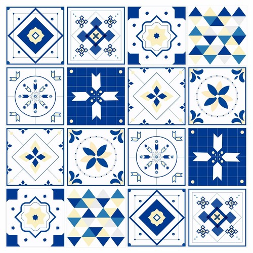 Tile stickers mosaic - tile,