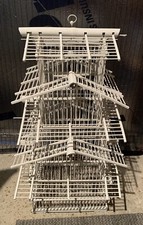 VTG Birdcage White Wooden