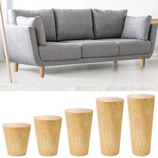 4Pcs Wooden Furniture Tapered
