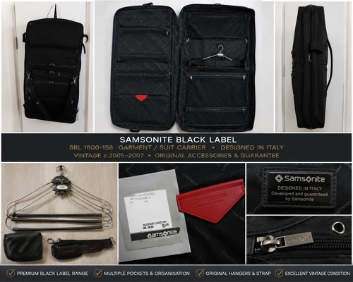 Samsonite black label - black, sbl