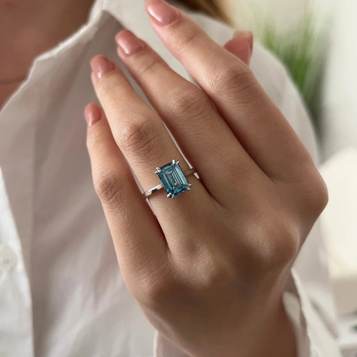 Carat emerald cut - 2,