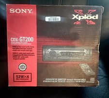 Sony CDX-GT200 FM/AM Car