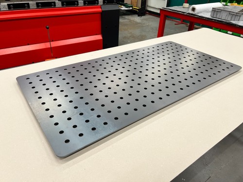 Fixture plate welding - plate, table