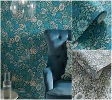 William Morris Designs MALLOW Wallpaper 10 Meter Roll FREE POST - 2 Colours