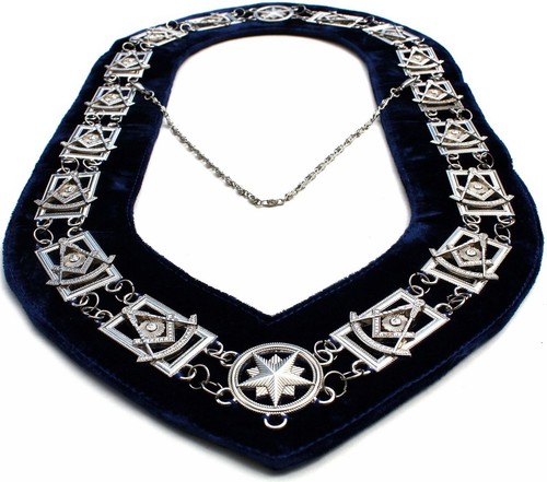 Masonic collar past master - collar,