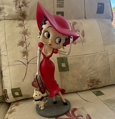 Betty boop painted resin - betty,