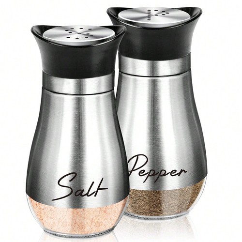 2pcs salt pepper shaker - pepper, set