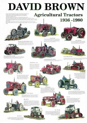 David brown case tractor - (a3),