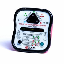 TIS Socket Tester With Loop & RCD Check