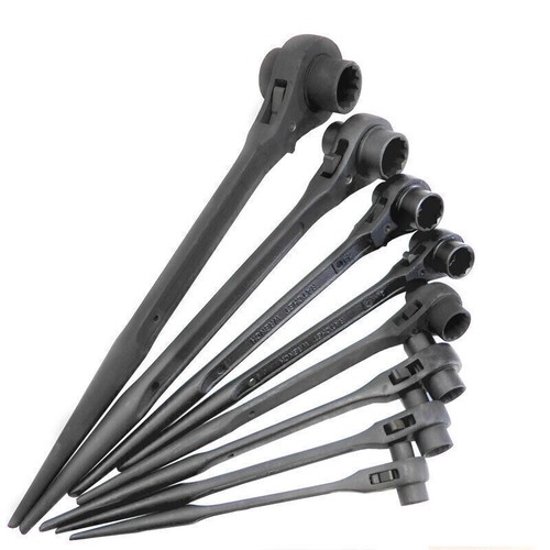 Double socket spanner - spanner, ratchet