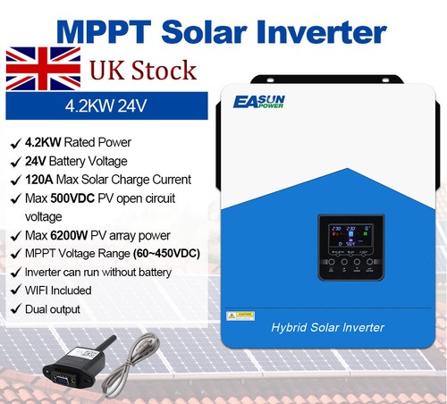 Easun 2kw 24v solar off - 4.2kw,