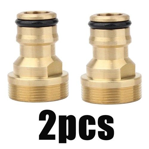 Brass tap adapters - brass,