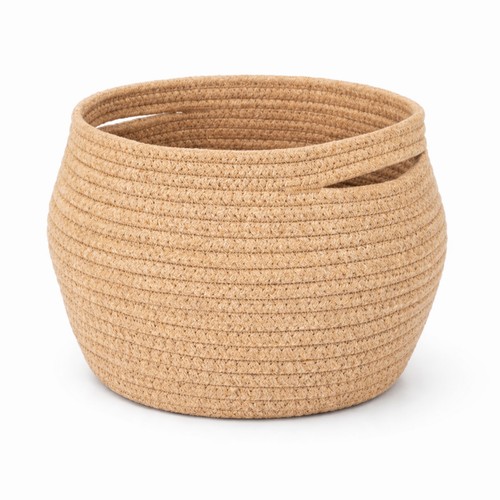 Woven storage basket - woven,