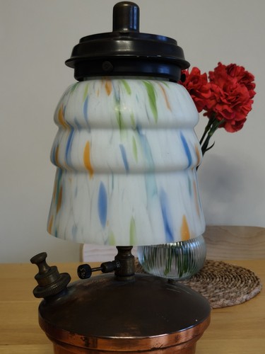 Vintage glass shade fit - shade, to