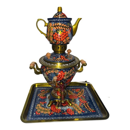 Vtg rare russian samovar - russian,