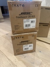 Bose Free Space DS 16S Surface Mount Loudspeaker Black Pair New Unused Sealed