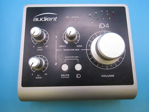 Audient id4 high quality - audient,