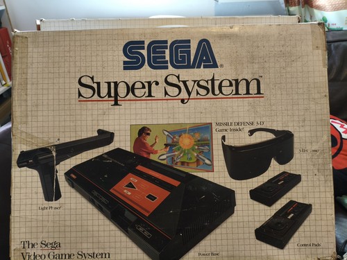 Rare sega super system console - super,