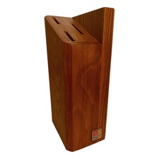 Richardson Sheffield Scandi 5 Slot Wooden Kitchen Knife Block Holder