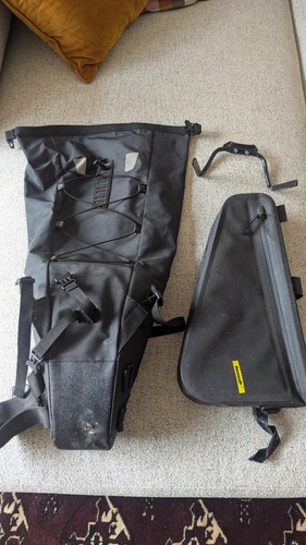 Bikepacking bike touring bag - bikepacking/bike,