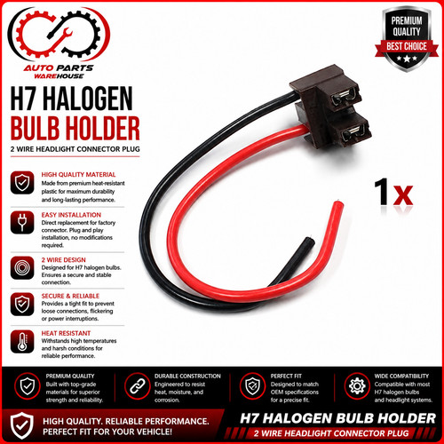 Halogen bulb holder wire - halogen,