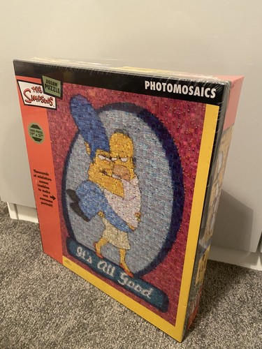The simpsons photomosaics 1000 - simpsons,