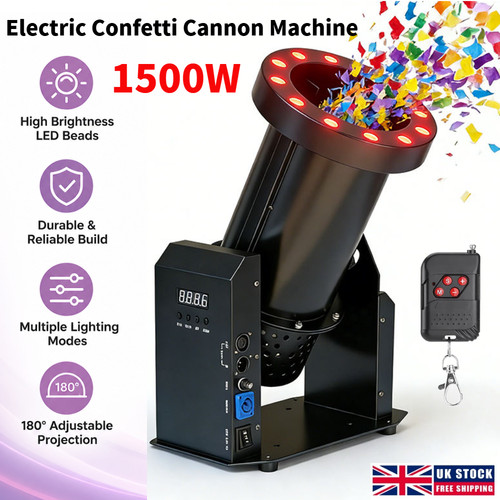 1500w led electric confetti - 1500w,