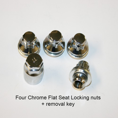 Chrome flat seat oem - chrome, alloy