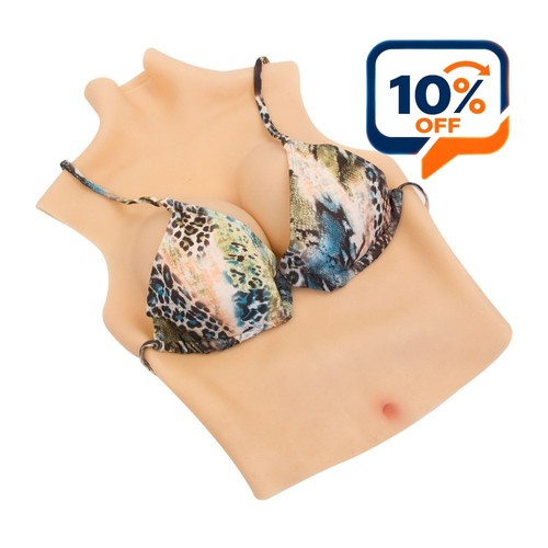 Realistic silicone breast - realistic,