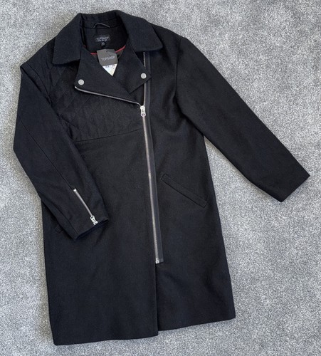 Bnwt topshop black asymmetric - topshop,