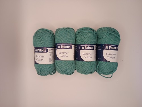 Patons summer cotton teal - cotton,
