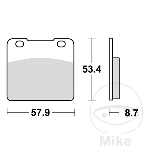 27998 standard brake pads - brake,