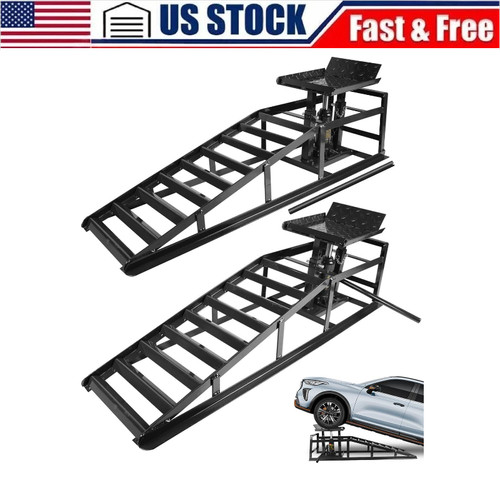 Hydraulic car ramps pcs with - ramps, 2