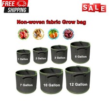Pack of 5 Fabric Grow Pots