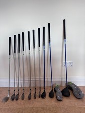 US kids golf tour series TS3 57" 10 Clubs: Driver, 3W, 3Hybrid, 5i to Sand Wedge
