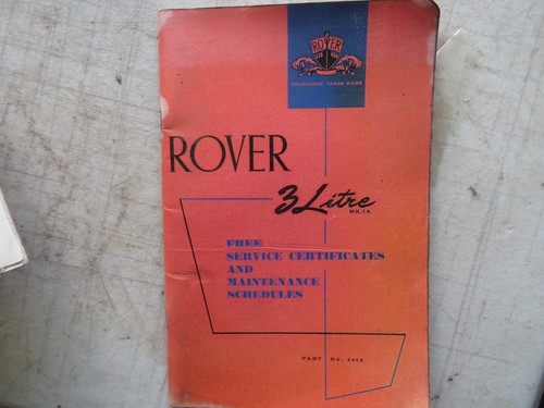 Rover litre mk1a - p5, drivers