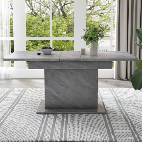 Extendable dining table - extendable,