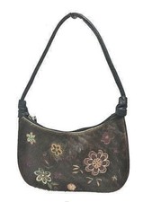 NEW HANDBAG : Sienna De Luca Festival Boho Hobo Hairon REAL Leather Designer Bag