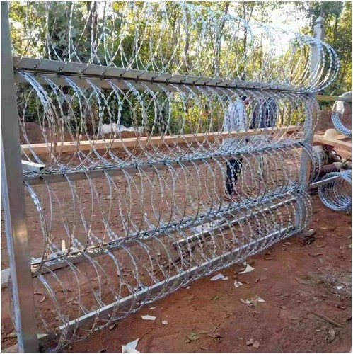 Razor wire 10m galvanised - 10m,
