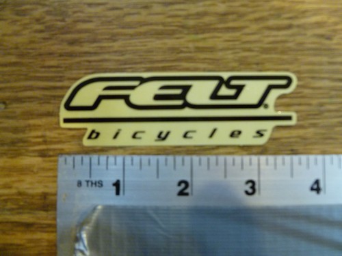 Felt bikes print - bikes, 3-1/2"
