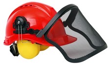 Safety chainsaw helmet - safety,