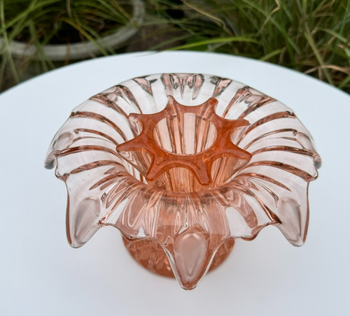 Sowerby iris vase with - , flower