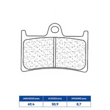 Racing Front Brake Pads For