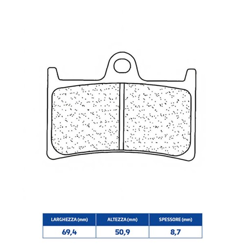 Front racing brake pads - brake,