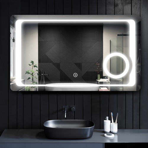 Led bathroom mirror with - led,