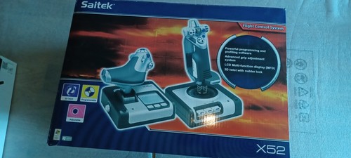 Saitek logitech x52 hotas - logitech,