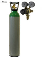 CO2 ARGON MIX Full Gas Bottle 10L 200B MIG TIG Welding Cylinder + Gas Regulator